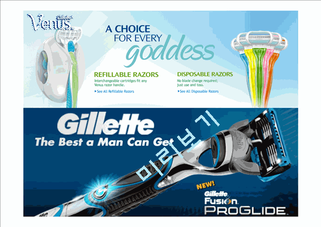 Gillette successful strategy   (2 )